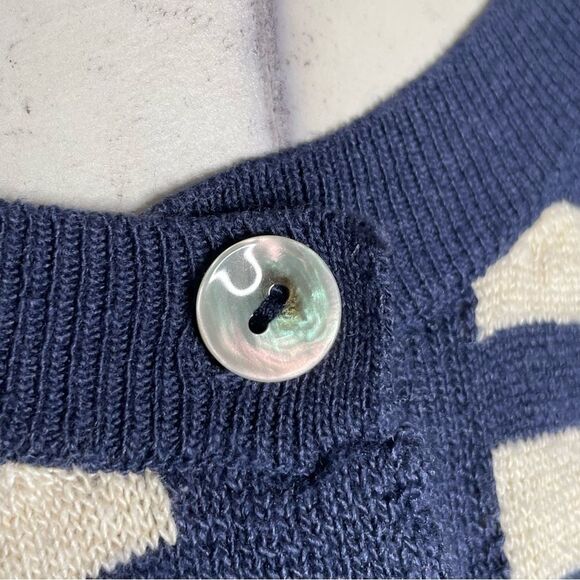 ALEMBIKA Moana Striped Button Down Cardigan Sweater‎ XS - Picture 4 of 10